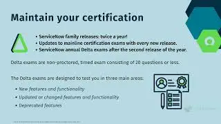 Maintain your ServiceNow Certifications