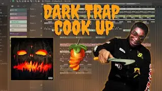Making a Crazy DARK Trap Beat | FL Studio Cook Up