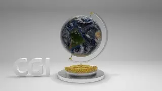Speed art planet Earth, CGI