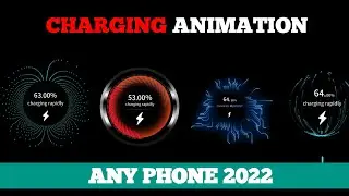 How to set best charging animations🔋!! charging animation  app!!