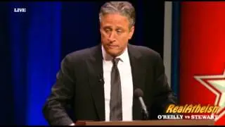 John Stewart - Bill O'Reilly Take Down : THE DEBATE!