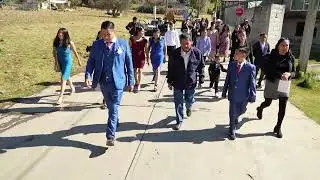 Llegada del novio en San Sebastián Grande