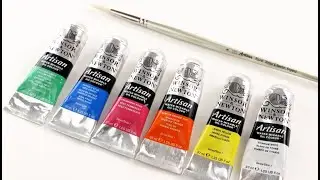 WINSOR & NEWTON Colori a Olio miscibili in Acqua ARTISAN 🎨 Come si usano?