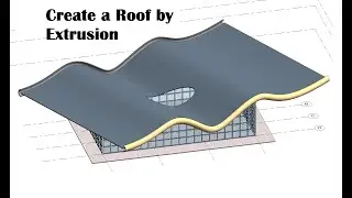 Revit Roof by Extrusion