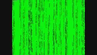 Matrix Green screen