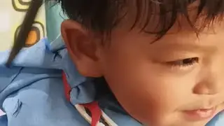 BABY KYLE NATHAN - FIRST TIME GETTING A HAIRCUT
