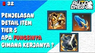 PENJELASAN FUNGSI ITEM TIER 4 DI S33  ! TUTORIAL  AUTO CHESS INDONESIA