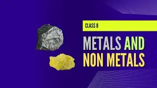 Metals and Non Metals Explained | Class 8 CBSE science