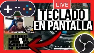 TECLADO y MOUSE en PANTALLA (TIEMPO REAL) con OBS para tus DIRECTOS y VIDEOS  - GRATIS 🎮😍