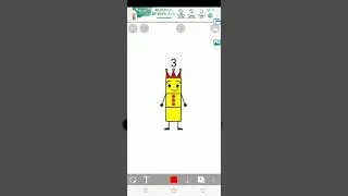 Numberblocks Three in Object Shows