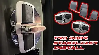TRD Door Stabilizer Install