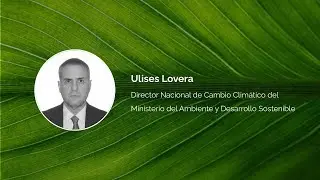Ulises Lovera Gaona (Dir. Nac. de Cambio Climático del MADES) - Foro de Economía Circular LATAM