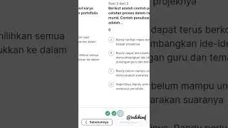 Post Tes Modul 6 Topik Projek Penguatan Profil Pelajar Pancasila SMP/ Paket B 