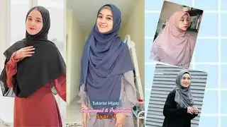 TUTORIAL HIJAB SYARI FANIMAY JIHAN (racun tiktok+link Hijab)