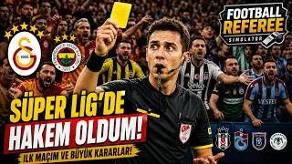 I BECAME A REFEREE IN THE SUPER LEAGUE! THINGS GOT CHAOTIC IN MY FIRST MATCH 😱🔥 Football Referee ...