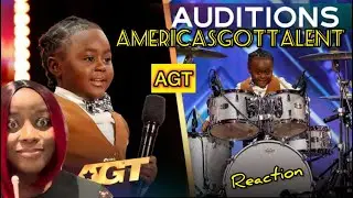 AGT - 5-Year-Old Chrisyius Whitehead Is A Drumming SAVANT! | AUDITIONS | AGT 2024 | REACTION