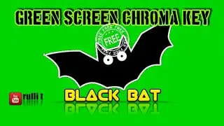 Green Screen HD [1080p]- BAT, HALLOWEEN animation 🔊