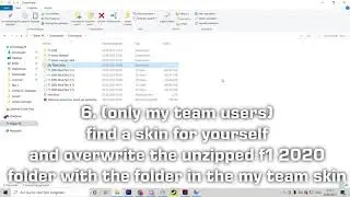 How to install the F1 2003 Mod for F1 2020