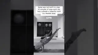 Daily yoga practice