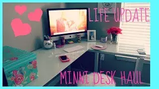 Minni Desk haul | Life Update | Iveth Sandoval | English Edition