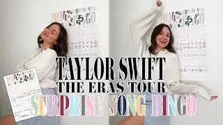 DIY ERAS TOUR SURPRISE SONG BINGO || alecksis victoria