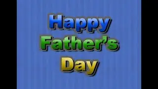 Happy Father's Day | Simple Text Effect in Photoshop CC