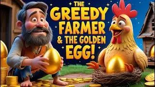 The Greedy Farmer and the Golden Egg Story | Moral Story For Kids | The Golden Egg 
