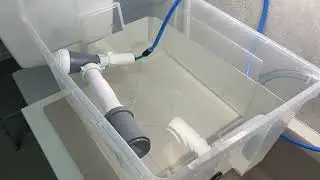 Отдел технического контроля ОРИО. Испытываем сифоны давлением воздуха.
