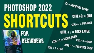 Photoshop 2022 Shortcuts for Beginners | Designer's Tips 