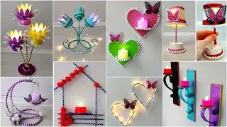 8 ideas 🔥Candle Holders DIY ❤️Easy Craft ideas 🎀Home decor