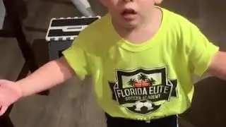 Mommy left him without a Kiss