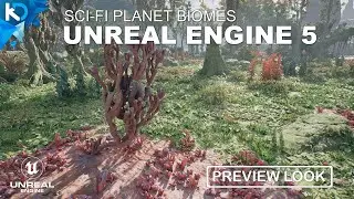 Sci-Fi Planet Biomes - Unreal Engine 5 27/10/2023 
