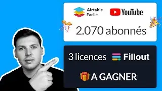 🎁 Gagnez 3 licences Fillout Pro