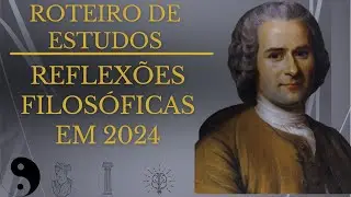 Plano de estudos para  pesquisar temas na  filosofia de Rousseau 2024