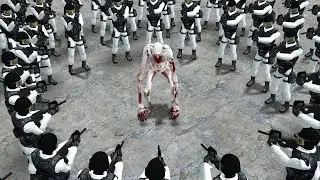 SCP-096 ULTIMATE VS 100 SCP GUARD ALPHA!! Garrys Mod Sandbox
