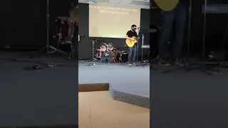 john singing at church.