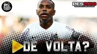 ROBINHO NO SANTOS? - PES 2019 | MASTER LEAGUE #02