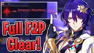 How to EASILY Beat Unknowable Domain Level 5 (Someones Mausoleum) Completely F2P! (Honkai Star Rail)