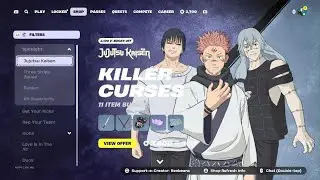 Fortnite Item Shop|February 7, 2025(*New* Jujutsu Kaisen Bundle & Kicks)