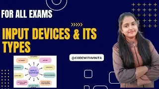 Basic Computer Tutorial |Part-7|What is Input Devices| Type of input devices| 20 input devices name|