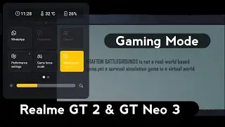 Realme GT 2 & GT Neo 3 How To Use And Enable Game Space