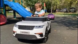 Range Rover B333BB на аккумуляторах детский автомобиль и с пультом управления