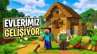 Learning Minecraft! Continuing the House Build | Funny Moments 😂