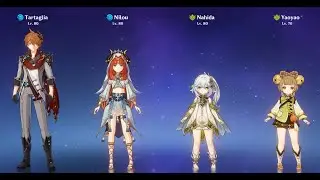 Childe + Nilou + Nahida + Yaoyao Bloom Team! | Genshin Impact 3.4