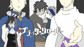 Black clover op 10 paint opening