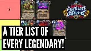 A tier list of every LEGENDARY from Festival of Legends!