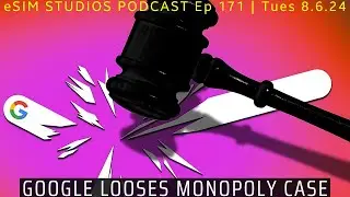eSIM STUDIOS PODCAST Ep 171 | Google is a Search Giant Monopoly. What Next vs USA
