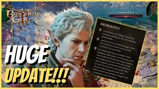 New!!!! Must See Patch 7 Notes for Baldur's Gate 3