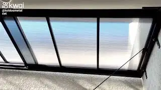 toldo de policarbonato retrátil