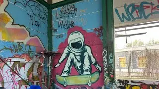 Found a Skatepark in Abandoned Warehouse